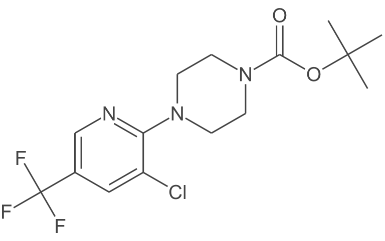 4-[3-氯-5-(三氟甲基)-2-吡啶基]-1-哌嗪甲酸1,1-二甲基乙酯