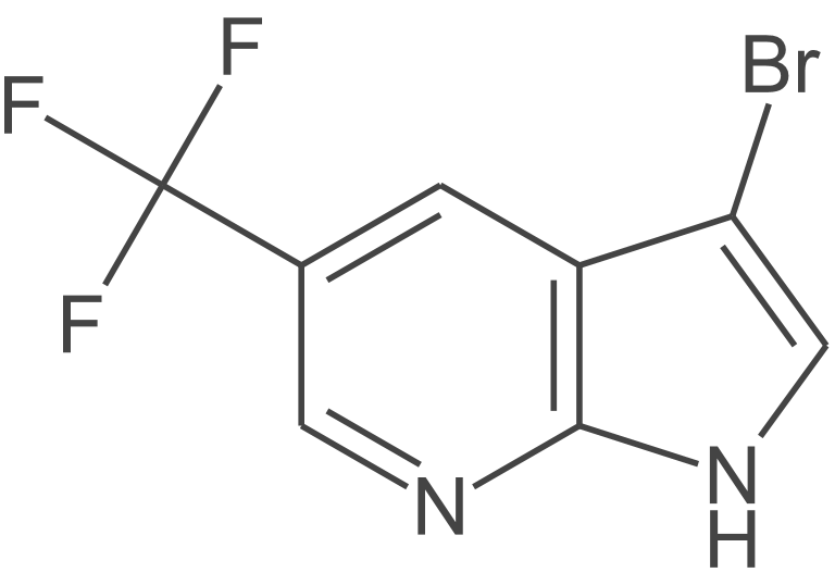 3-溴-5-(三氟甲基)-1H-吡咯并[2,3-b]吡啶