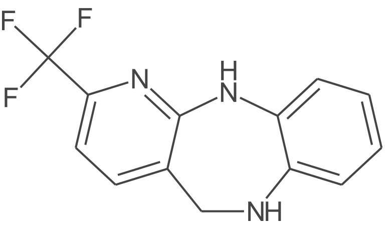 6,11-二氢-2-(三氟甲基)-5H-吡啶并[2,3-b][1,5]苯二氮卓