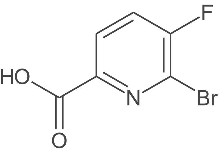 6-溴-5-氟-2-吡啶甲酸