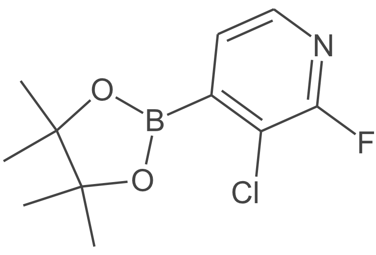 3-氯-2-氟-4-(4,4,5,5-四甲基-1,3,2-二氧硼杂环戊烷-2-基)吡啶