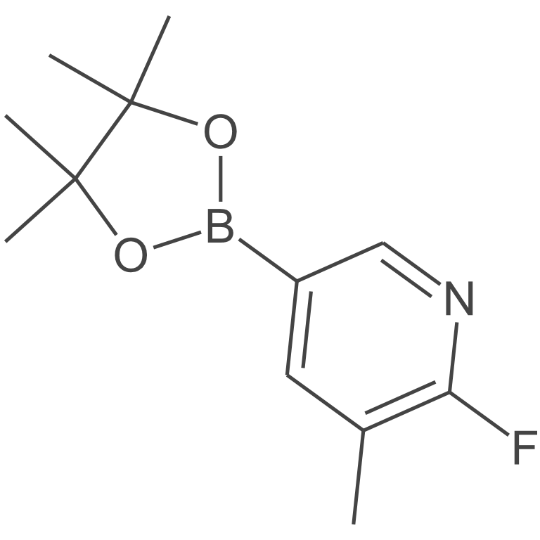 2-氟-3-甲基-5-(4,4,5,5-四甲基-1,3,2-二氧硼杂环戊烷-2-基)吡啶