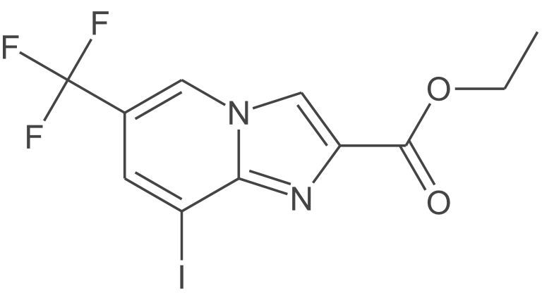 8-碘-6-(三氟甲基)咪唑并[1,2-a]吡啶-2-羧酸乙酯