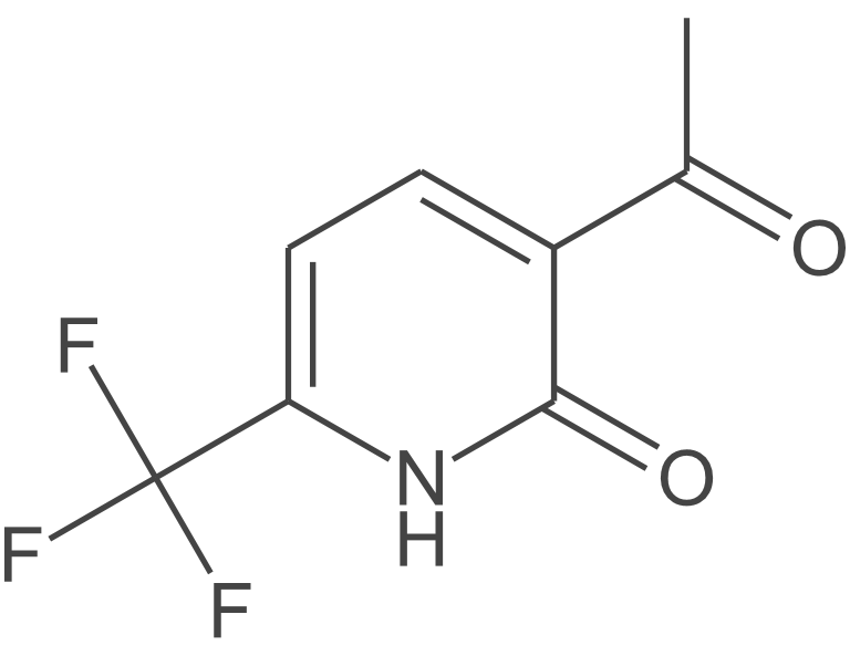 3-乙酰基-6-(三氟甲基)吡啶-2(1H)-酮