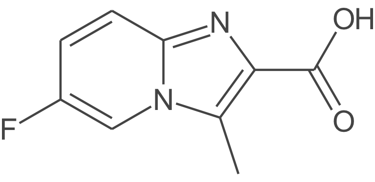 6-氟-3-甲基咪唑并[1,2-a]吡啶-2-羧酸