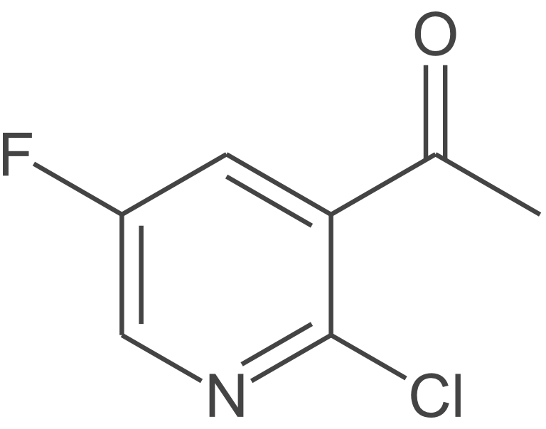 1-(2-氯-5-氟-3-吡啶基)乙酮
