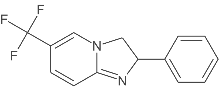(2S)-2,3-二氢-2-苯基-6-(三氟甲基)咪唑[1,2-A]吡啶