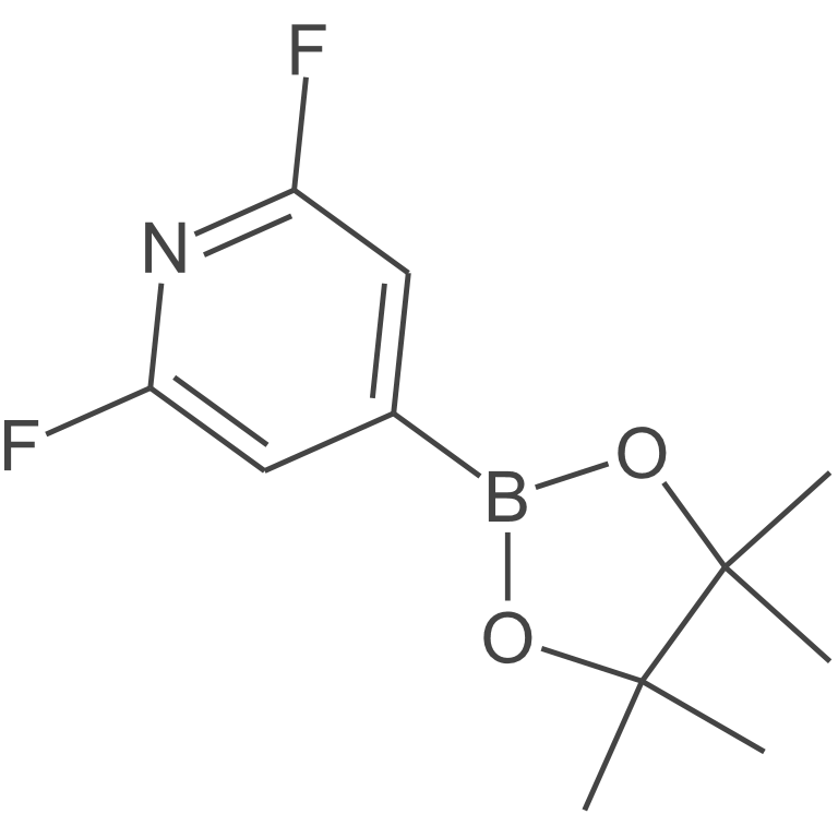 2,6-二氟-4-(4,4,5,5-四甲基-1,3,2-二氧杂硼烷-2-基)吡啶