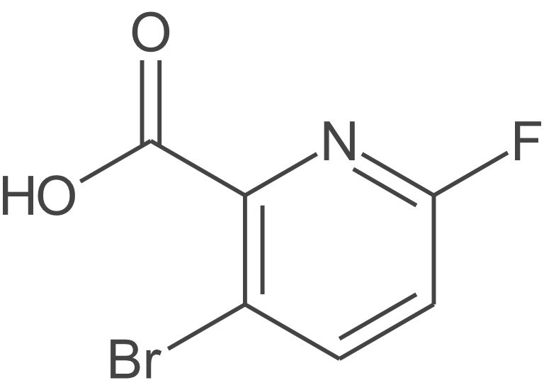 3-溴-6-氟吡啶-2-甲酸