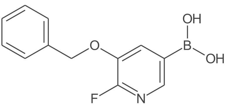 5-(苄氧基)-6-氟吡啶-3-基硼酸