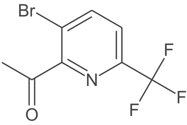 1-(3-溴-6-(三氟甲基)吡啶-2-基)乙酮