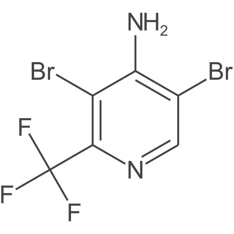 3,5-二溴-2-(三氟甲基)吡啶-4-胺