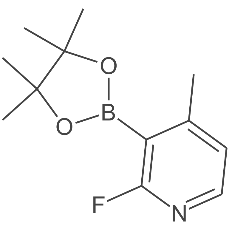2-氟-4-甲基-3-(4,4,5,5-四甲基-1,3,2-二氧硼杂环戊烷-2-基)吡啶