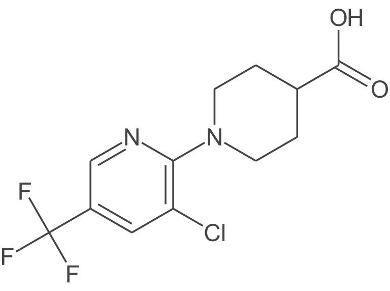 1-[3-氯-5-(三氟甲基)吡啶-2-基]哌啶-4-羧酸