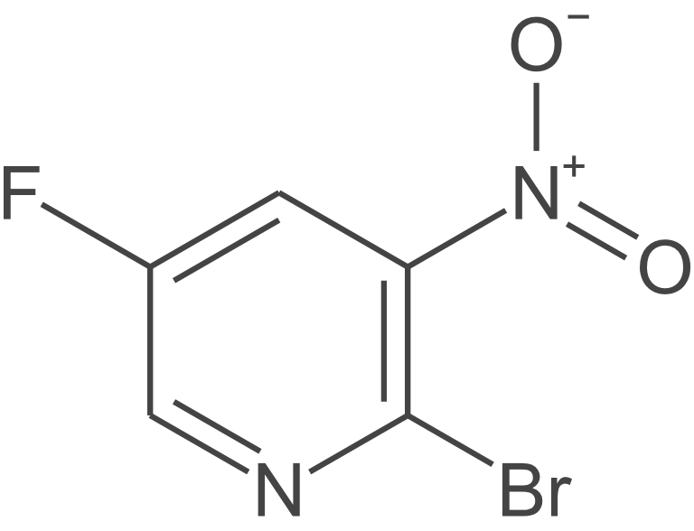 2-溴-5-氟-3-硝基吡啶