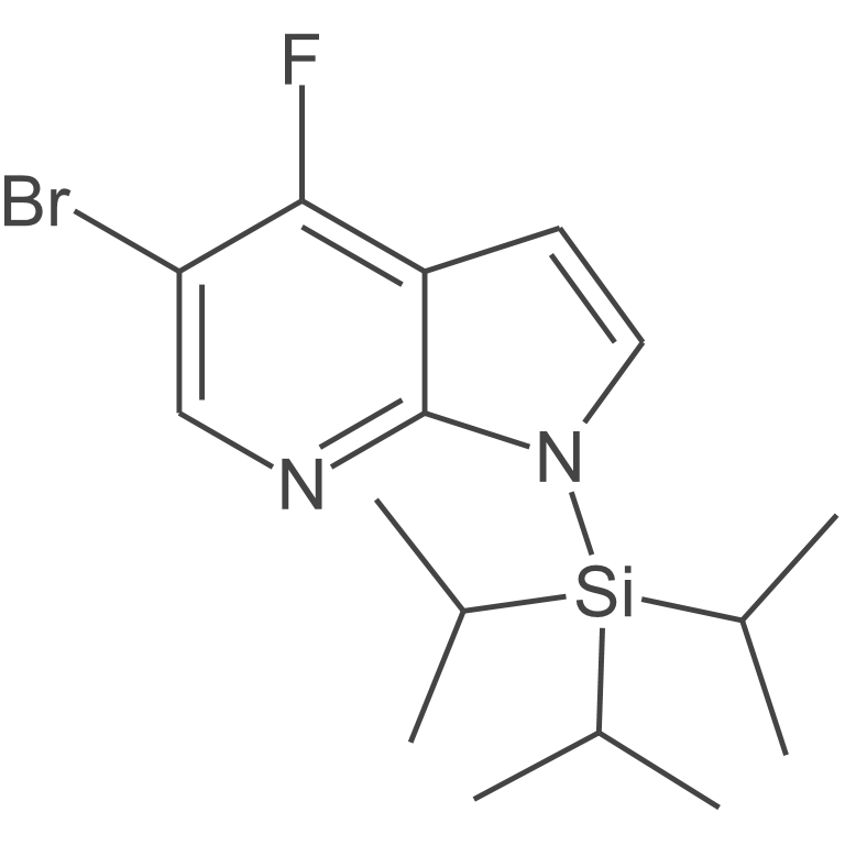 5-溴-4-氟-1-(三异丙基硅烷基)-1H-吡咯并[2,3-b]吡啶