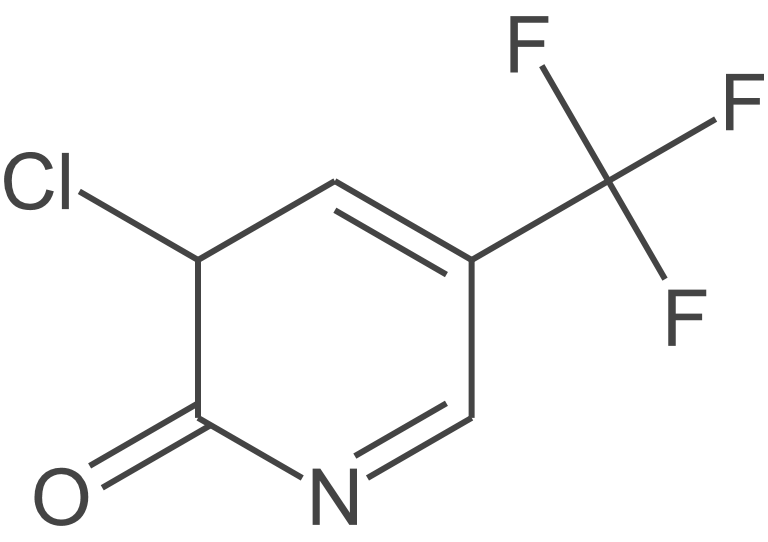 3-氯-5-(三氟甲基)吡啶-2(1H)-酮