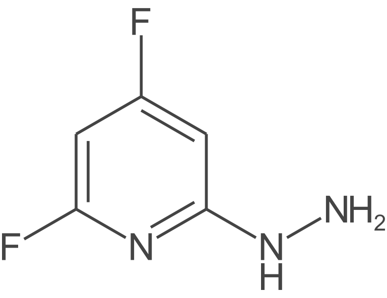 2,4-二氟-6-肼基吡啶