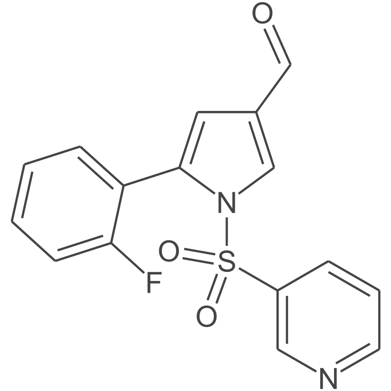 5-(2-氟苯基)-1-(吡啶-3-基磺酰基)-1H-吡咯-3-甲醛（沃诺拉赞杂质）
