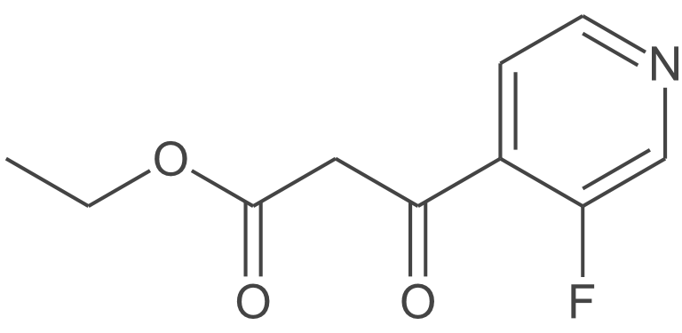 3-氟-β-氧代-4-吡啶丙酸乙酯