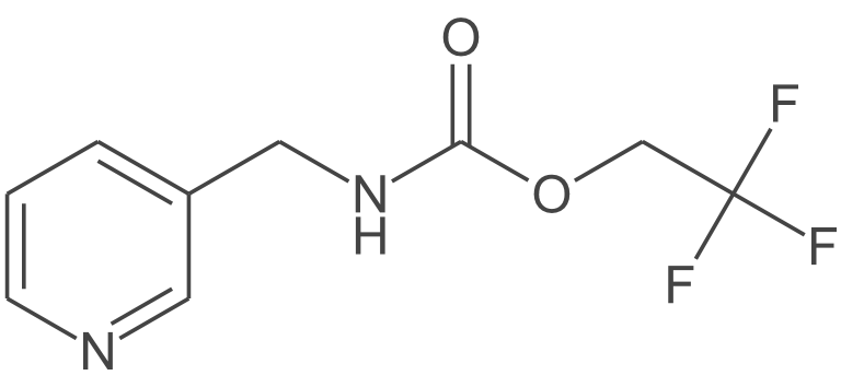 2,2,2-三氟乙烷基(吡啶-3-基甲基)氨基甲酸酯