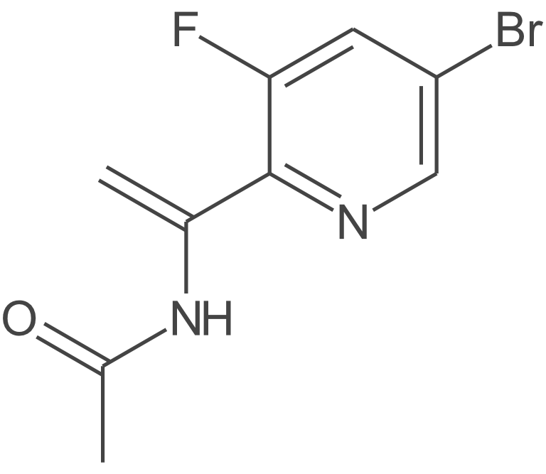 N-(1-(5-溴-3-氟吡啶-2-基)乙烯基)乙酰胺
