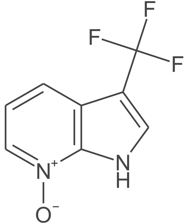 3-(三氟甲基)-1H-吡咯并[2,3-b]吡啶-7-氧化物