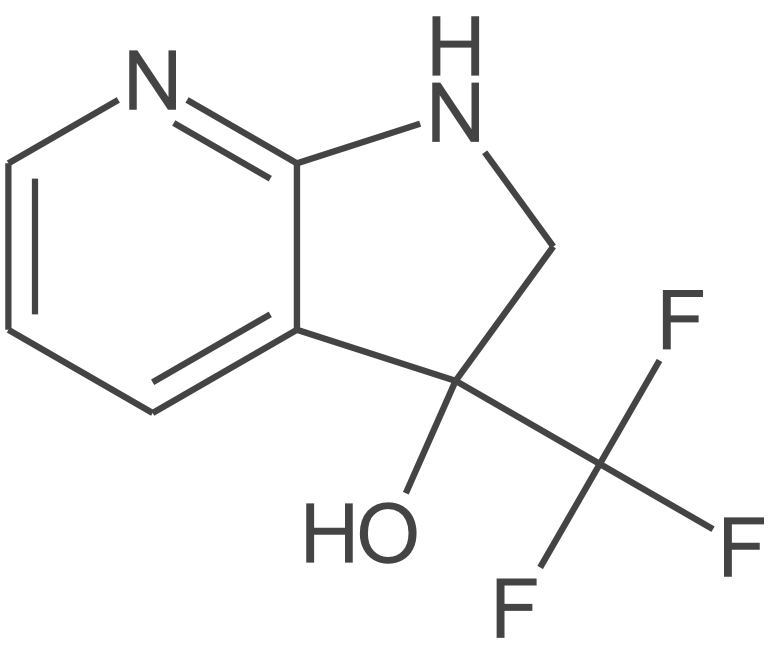 3-(三氟甲基)-2,3-二氢-1H-吡咯并[2,3-b]吡啶-3-醇