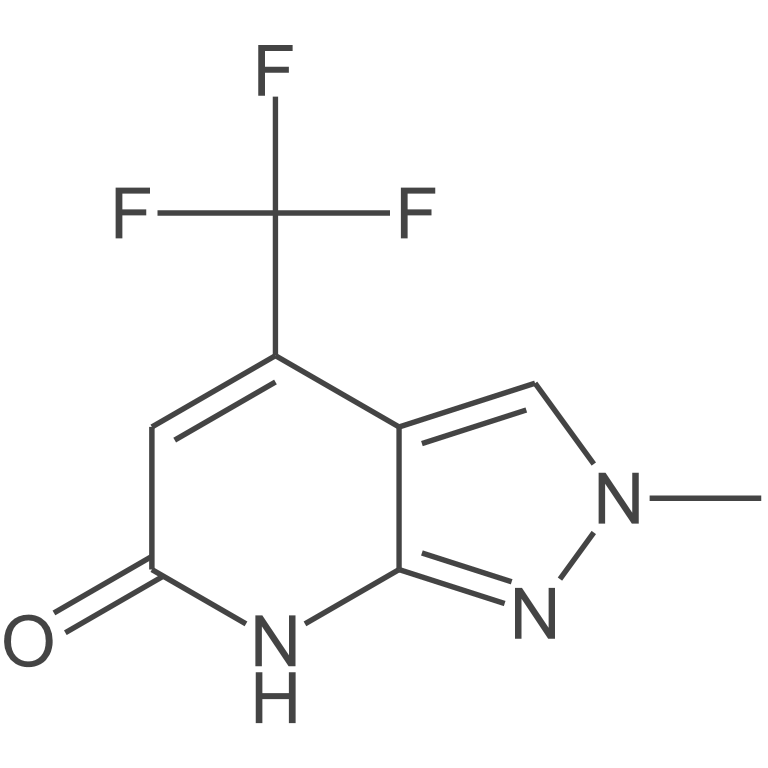 2-甲基-4-(三氟甲基)-2H-吡唑并[3,4-b]吡啶-6-醇