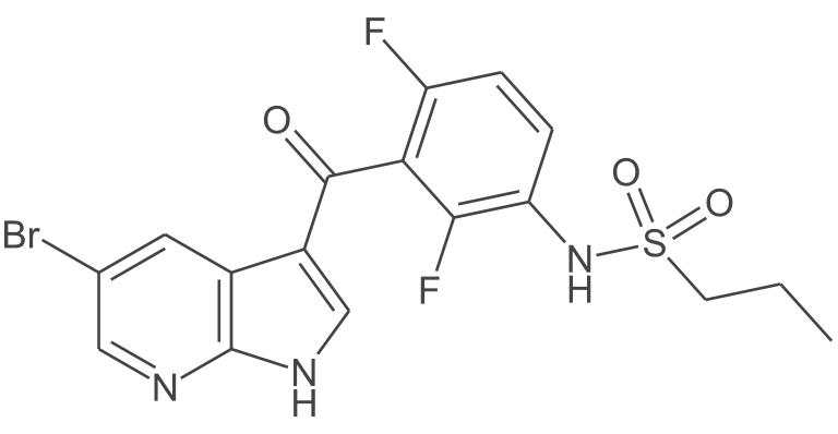N-[3-[(5-溴-1H-吡咯并[2,3-b]吡啶-3-基)羰基]-2,4-二氟苯基]-1-丙磺酰胺