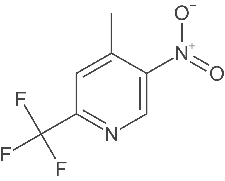 4-甲基-5-硝基-2-三氟甲基吡啶