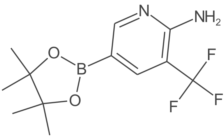 2-氨基-3-(三氟甲基)吡啶-5-硼酸频哪酯