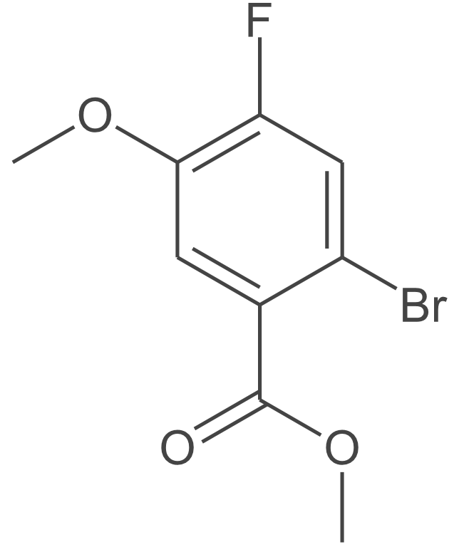 2-溴-4-氟-5-甲氧基苯甲酸甲酯