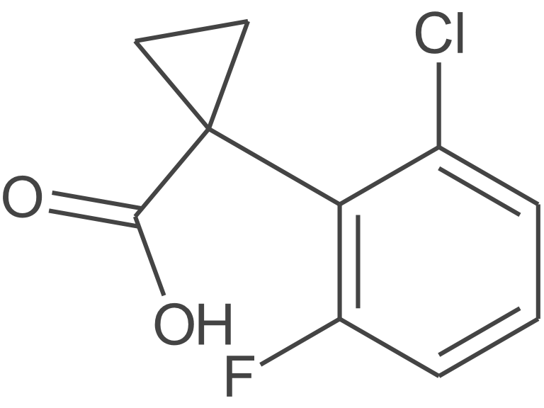 1-(2-氯-6-氟苯基)环丙烷甲酸