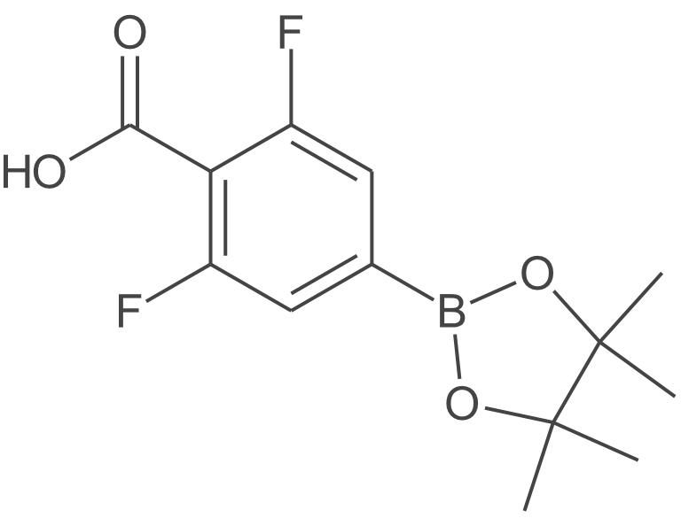 2,6-二氟-4-(4,4,5,5-四甲基-1,3,2-二噁硼烷-2-基)苯甲酸