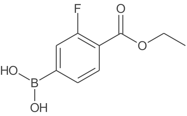 4-(乙氧羰基)-3-氟苯基硼酸