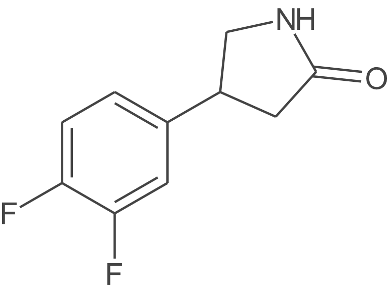 4-(3,4-二氟苯基)吡咯烷-2-酮