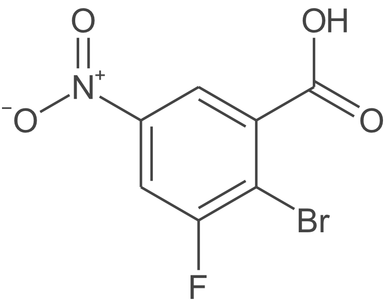 2-溴-3-氟-5-硝基苯甲酸