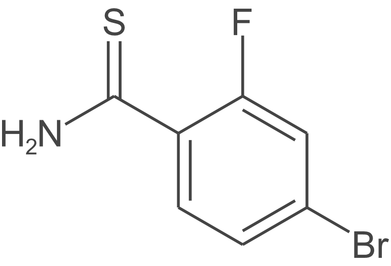 4-溴-2-氟苯并硫代酰胺