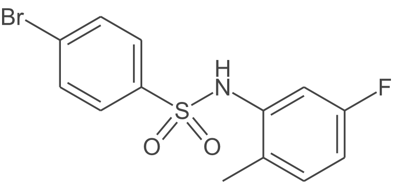 4-溴-N-(5-氟-2-甲基苯基)苯磺酰胺
