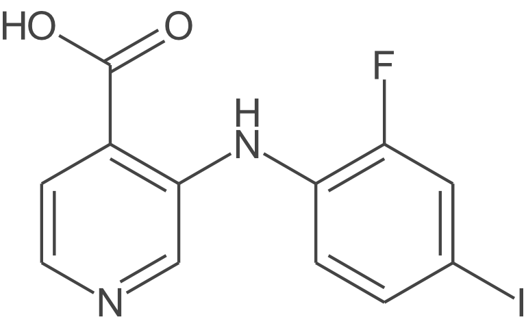 3-(2-氟-4-碘苯基氨基)异烟酸