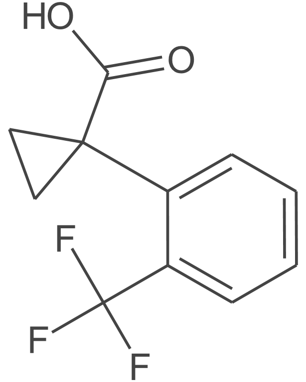 1-(2-(三氟甲基)苯基)环丙烷羧酸