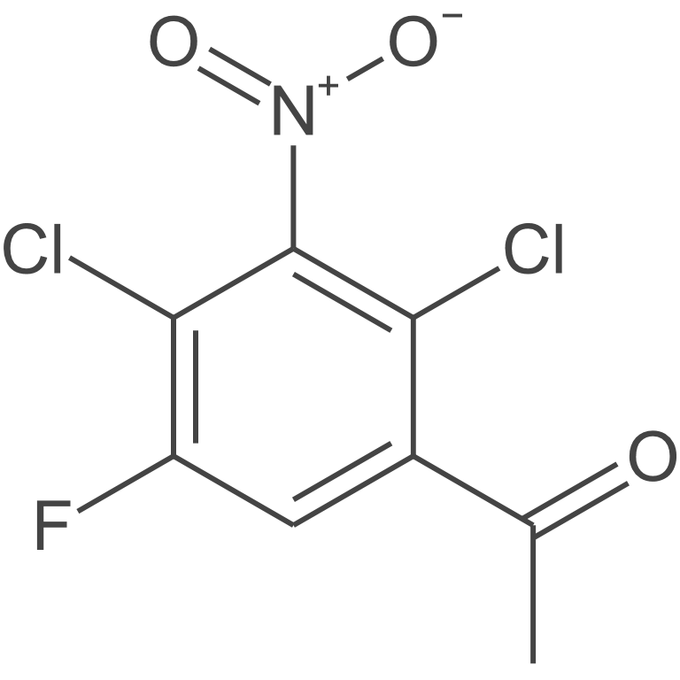 1-(2,4-二氯-5-氟-3-硝基苯基)乙酮