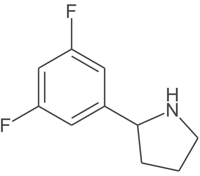 2-(3,5-二氟苯基)吡咯烷
