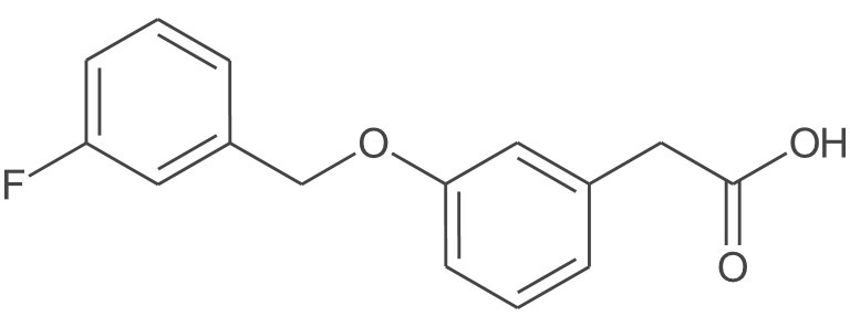 2-(3-((3-氟苄基)氧基)苯基)乙酸