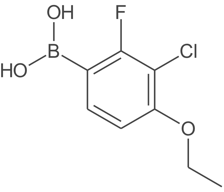2-氟-3-氯-4-乙氧基苯硼酸