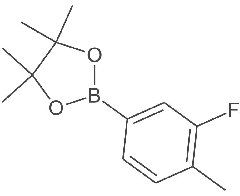 2-(3-氟-4-甲基苯基),4,5,5-四甲基-1,3,2-二氧杂硼杂环戊烷
