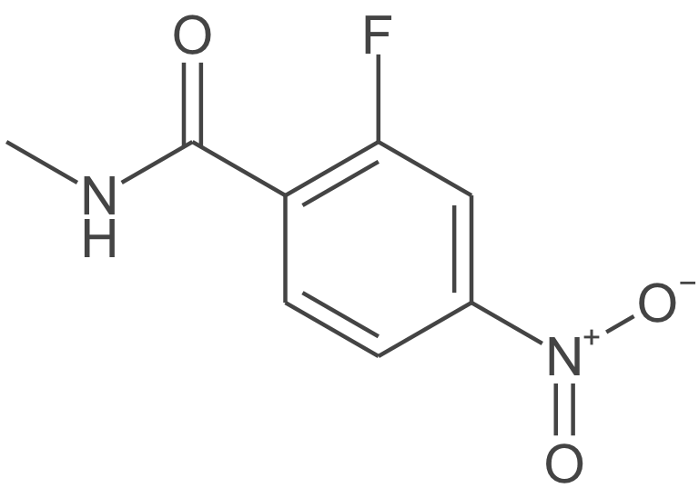 N-甲基-2-氟-4-硝基苯甲酰胺