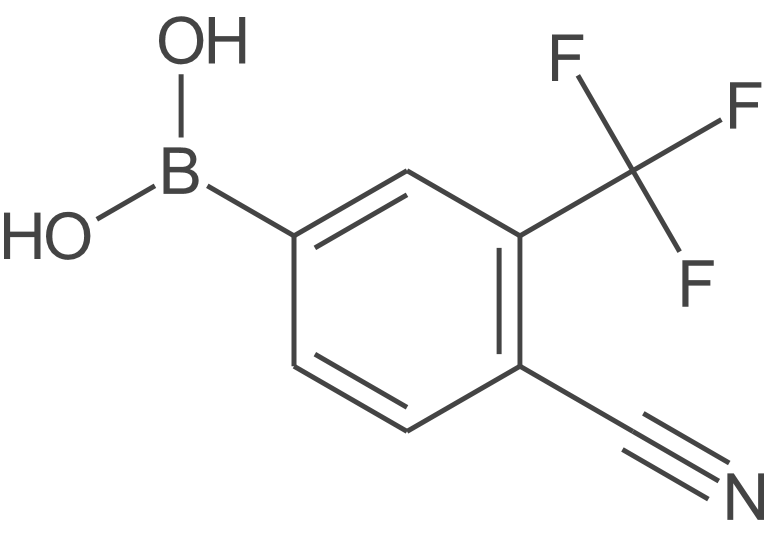 (4-氰基-3-(三氟甲基)苯基)硼酸