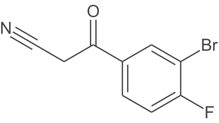 3-(3-溴-4-氟苯基)-3-氧代丙腈